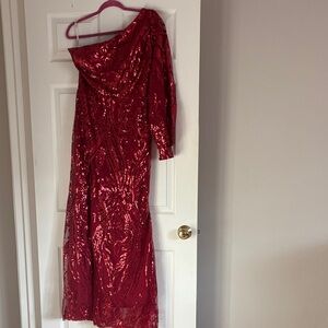 NWOT - Red Sequin Dress